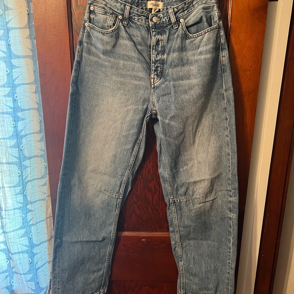 Madewell Darted Barrel Jean